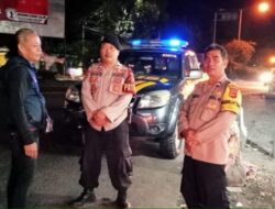 Patroli Malam Hari,Polsek Lembursitu Cegah Gangguan Kamtibmas