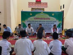 Berbagi Kebahagiaan, Kapolres Buol Gelar Buka Puasa Bersama Anak Yatim Ponpes Farid As Sholeh Negerilama