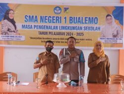 Polisi Sosialisasikan Patriotisme dan Anti-Narkoba kepada Siswa Baru SMA Negeri 1 Bualemo